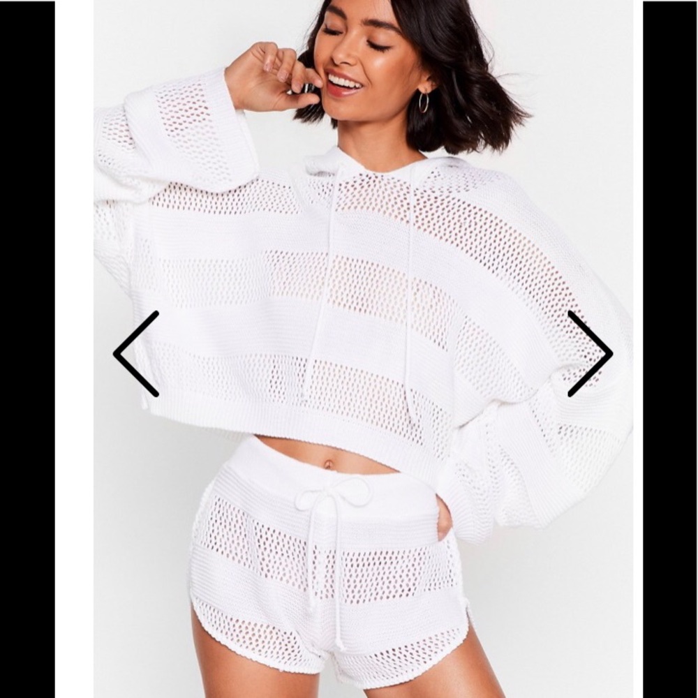 Wanna’ Lounge Short Hoodie Set❤️